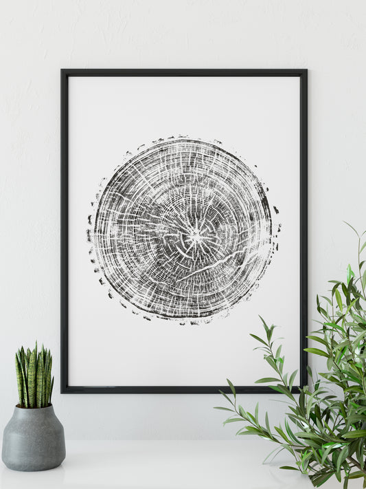 Hand-pressed Print